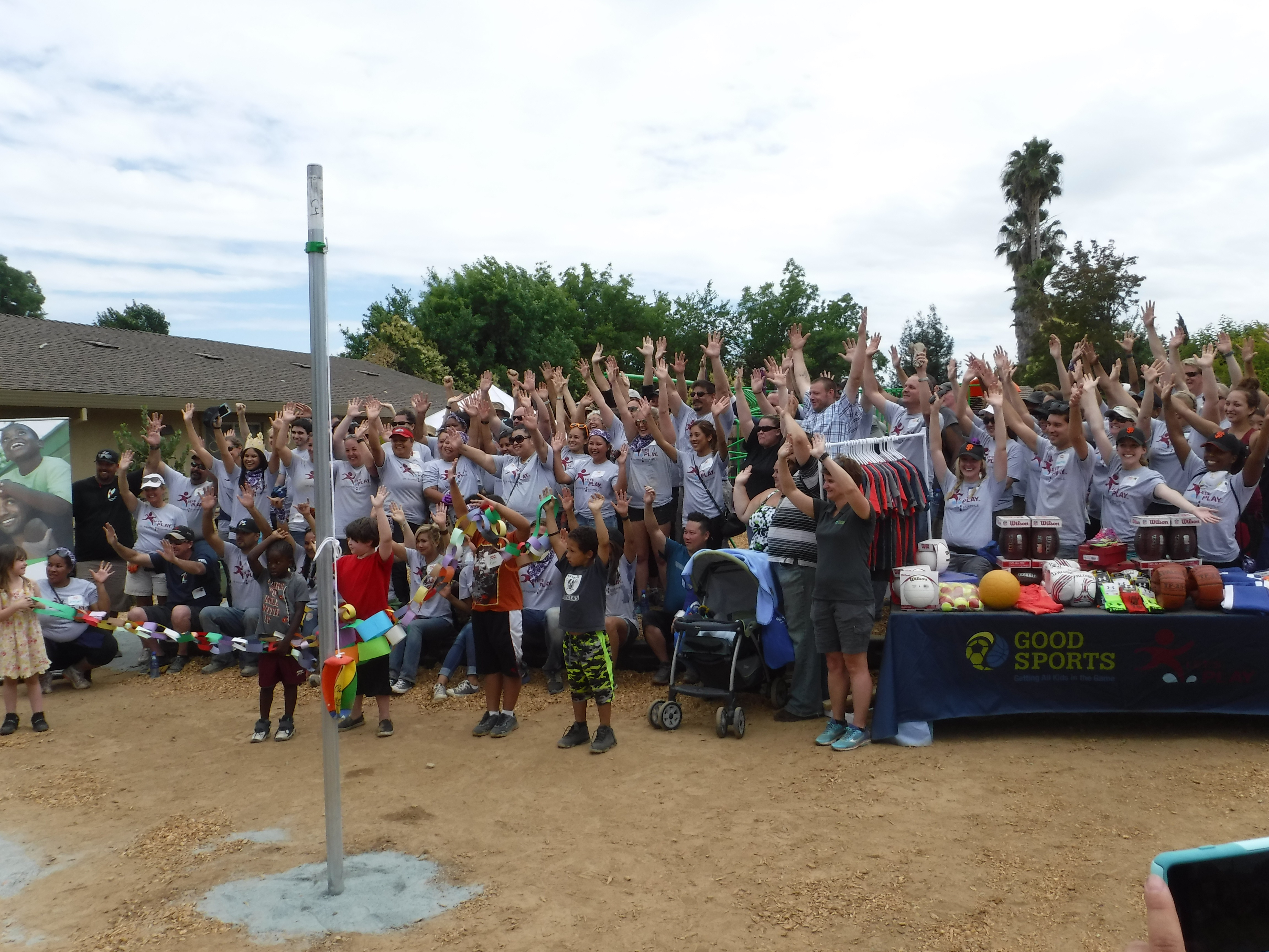 Next Move Celebrates a New Playground at the Family Shelter